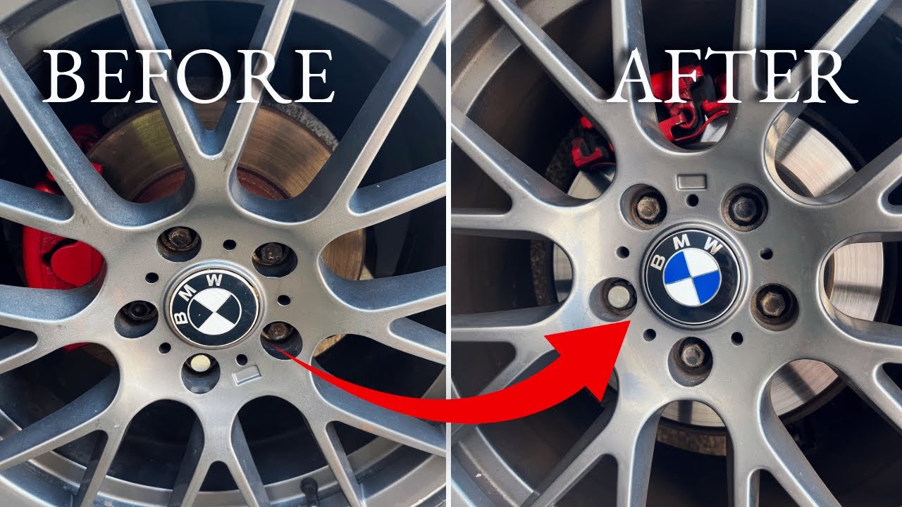 Comment changer les logos des jantes BMW 