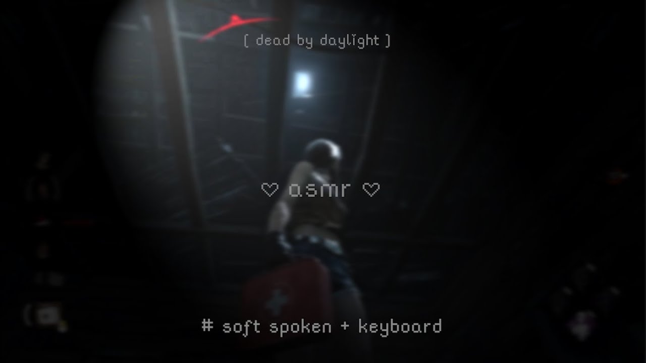 soft spoken gaming ASMR for background noise, sleep, relaxation 💤 ♡ [dbd]