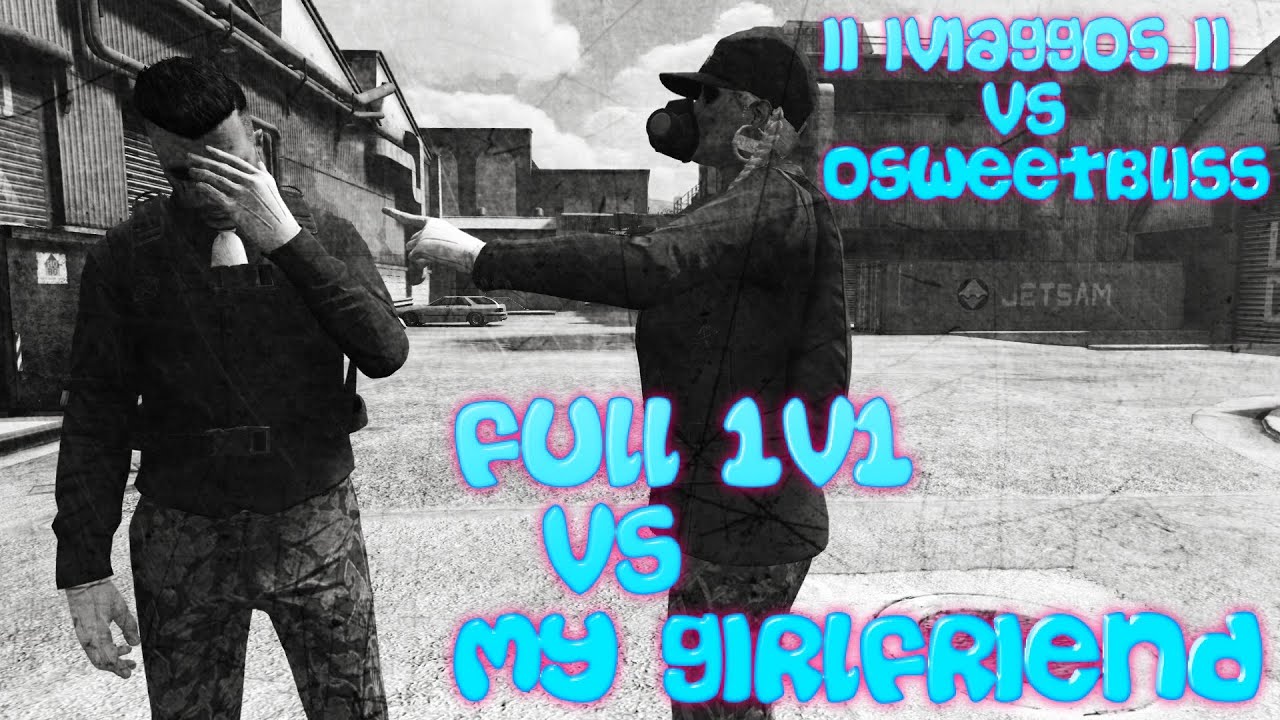 FULL 1v1 VS MY GIRLFRIEND #1 w/ commentary| GTA V | w/ oSweetbliss