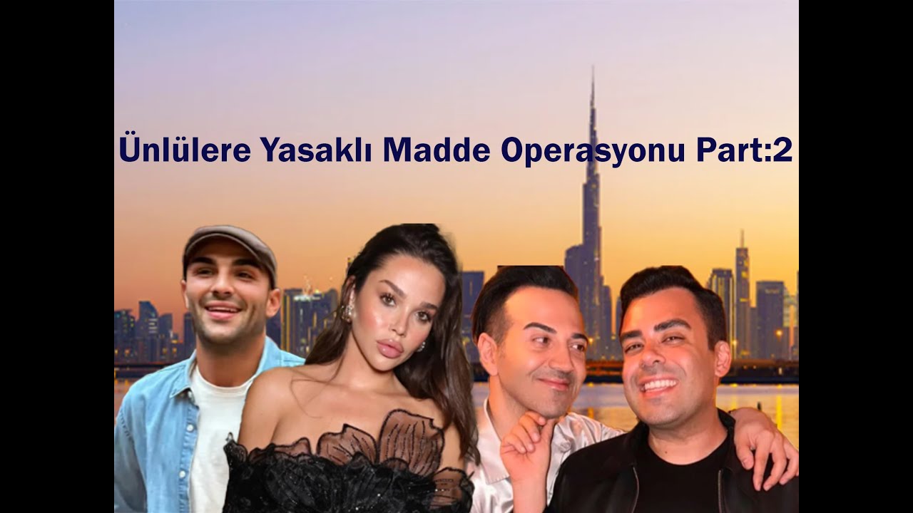 Mert Vidinli, Ezgi Fındık ve Cihanna Hakkındaki İddialar ve Yasaklı Madde Operasyonları ( Part:2)