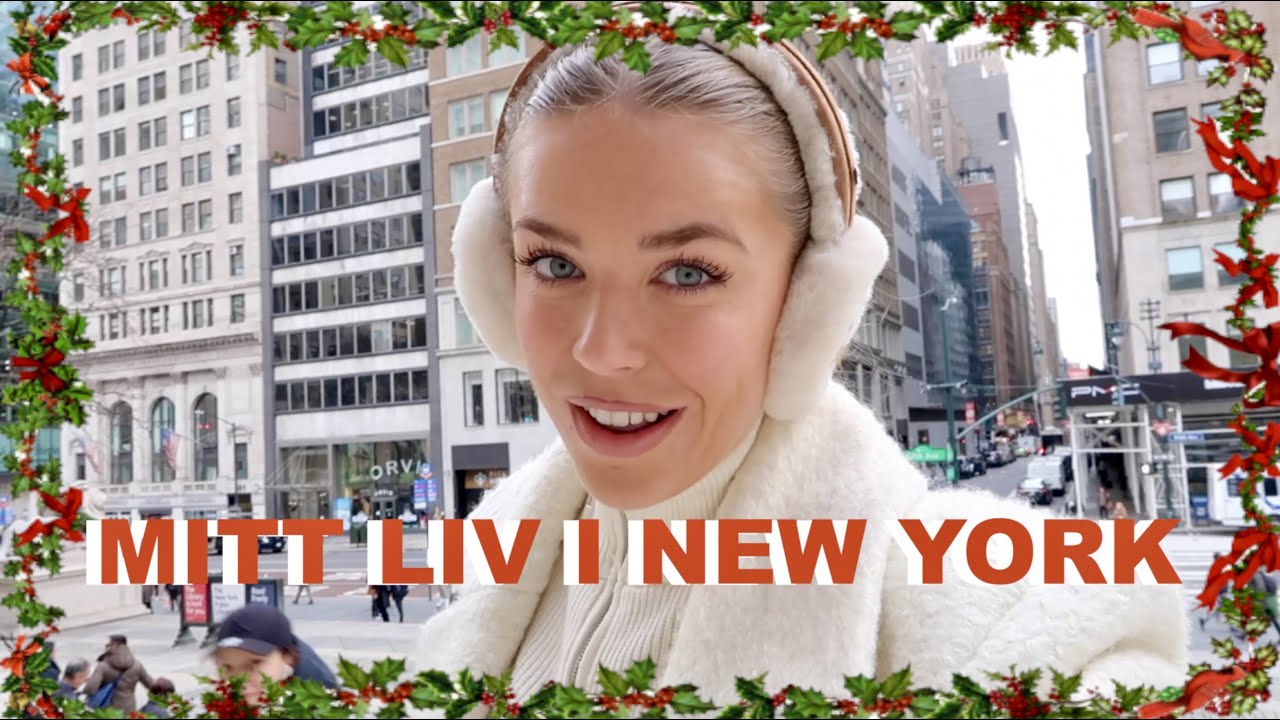 NEW YORK VLOGG - 24h I mitt liv + JULMYS & turistar runt