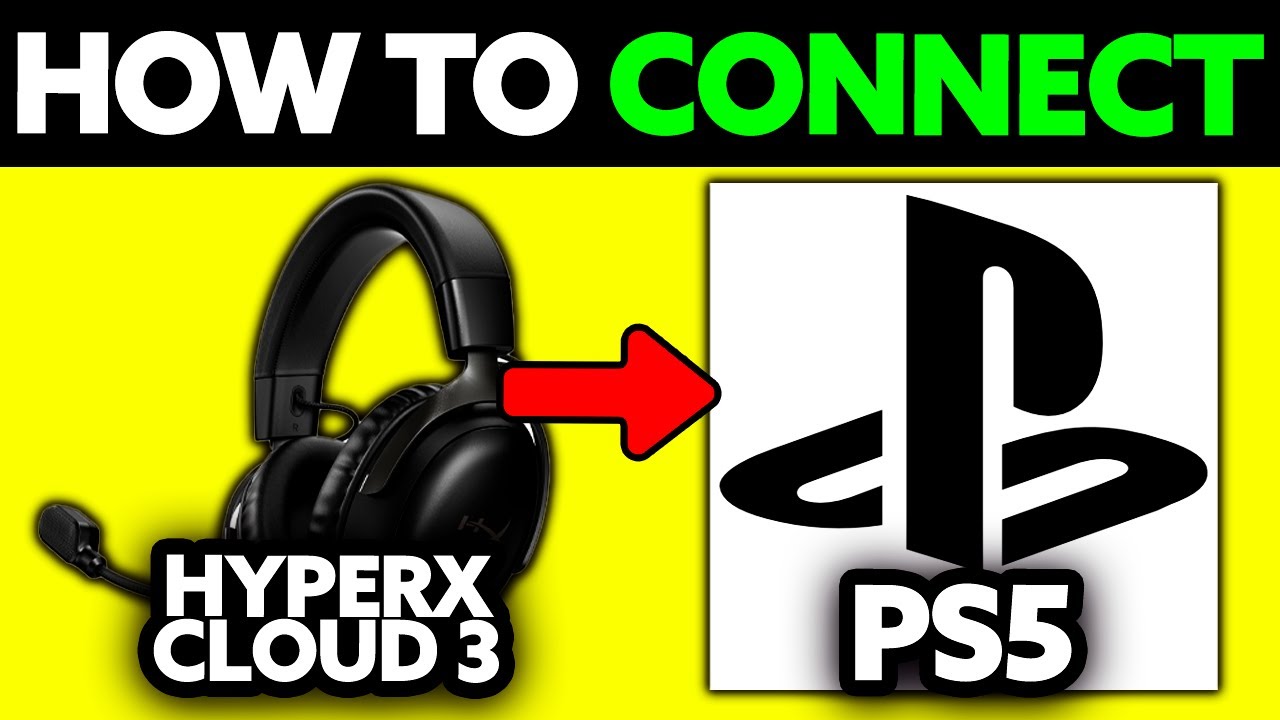 How To Connect HyperX Cloud 3 to PS5 (2025) - Step by Step