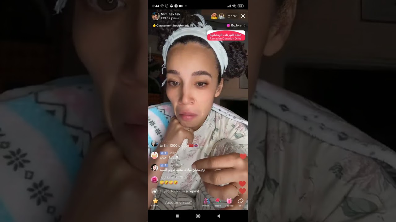 لايف واعر ميمي طقطق تحكي على المرأة المغربية 🇲🇦 في الاخير فرطتها وحده🤢