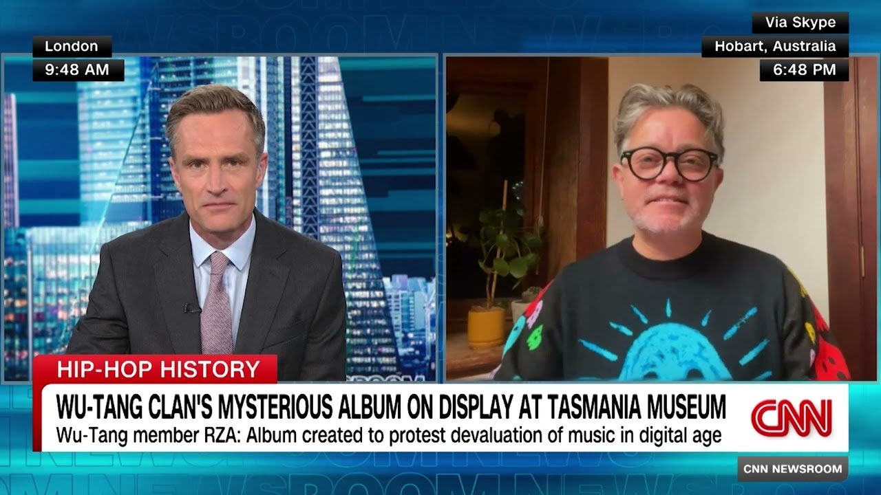 Wu-Tang Clan's mysterious album on display at Tasmania museum. Curator Jarrod Rawlins talks to CNN.