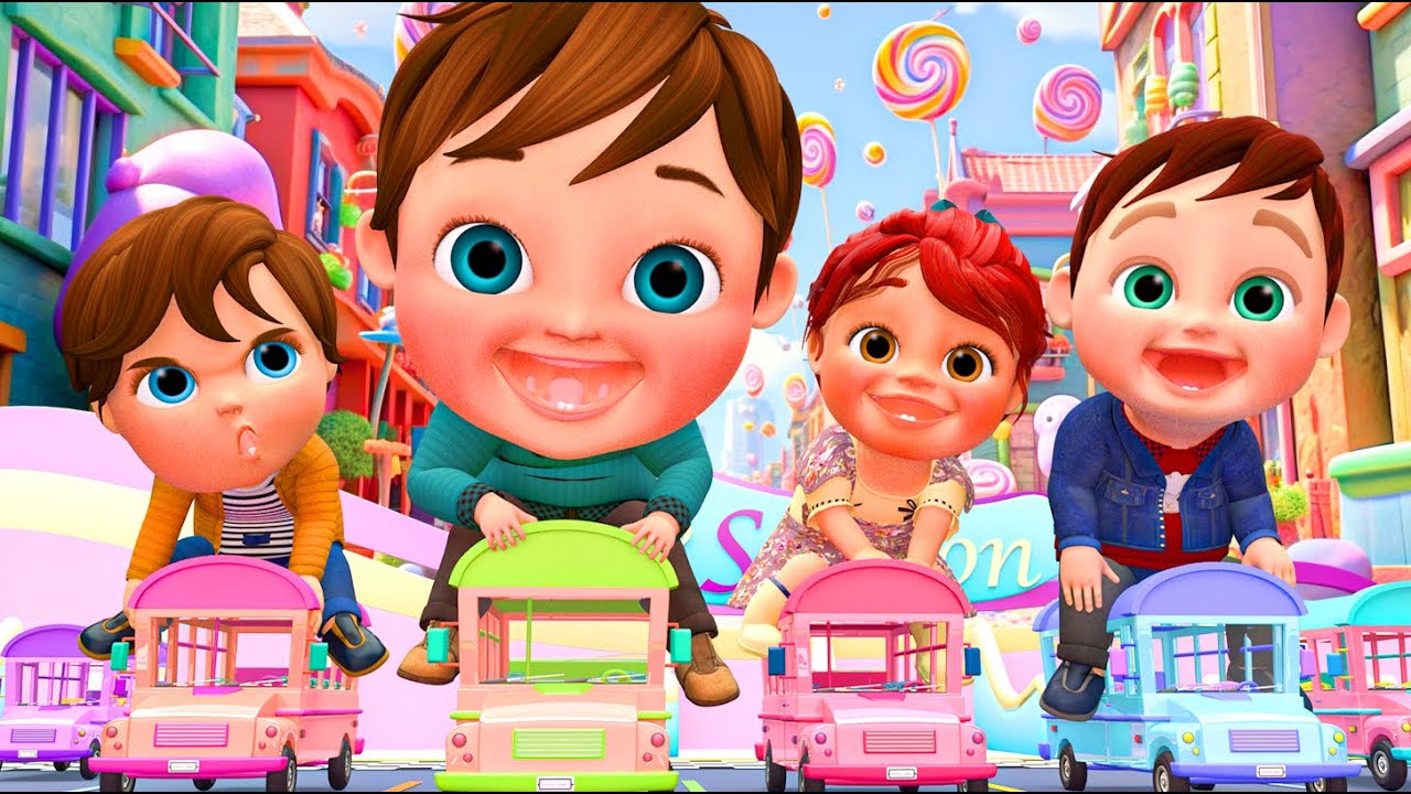 Vroom Vroom! Ten Little Busses - Baby songs - Nursery Rhymes & Kids Songs - Coco Mama #babyshark