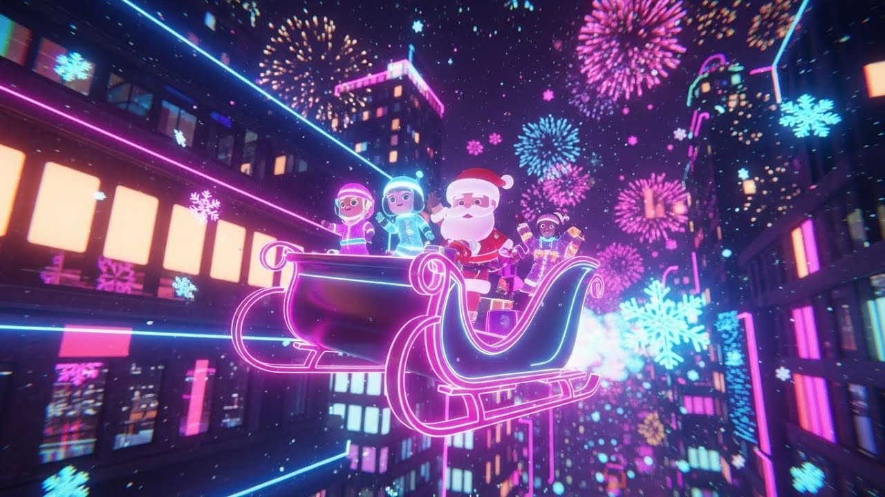 Neon Sleigh Ride 🎄🔥 | BeatwaveTV Christmas EDM Mix 2025