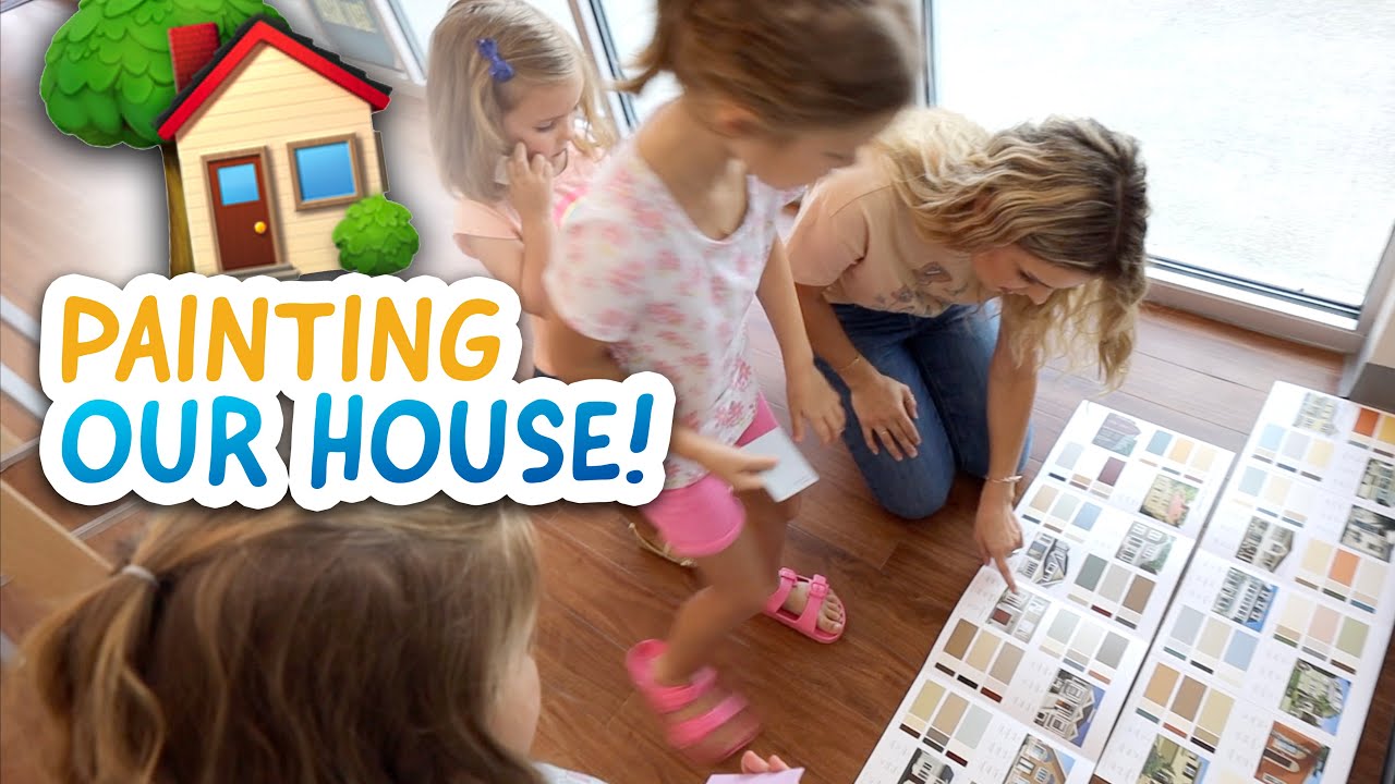PAINTING OUR HOUSE!