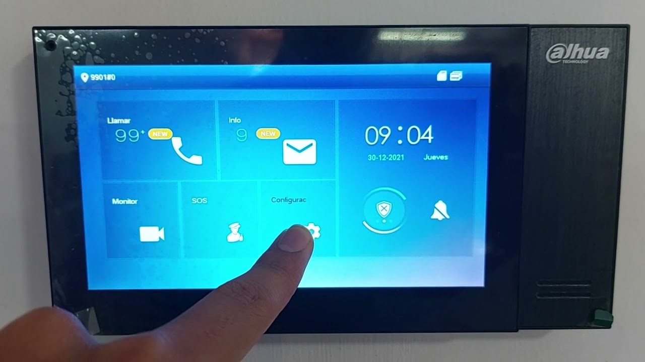 Control de Asistencia Dahua (DHI-ASA3213GL-MW) Función de Videoportero VTO