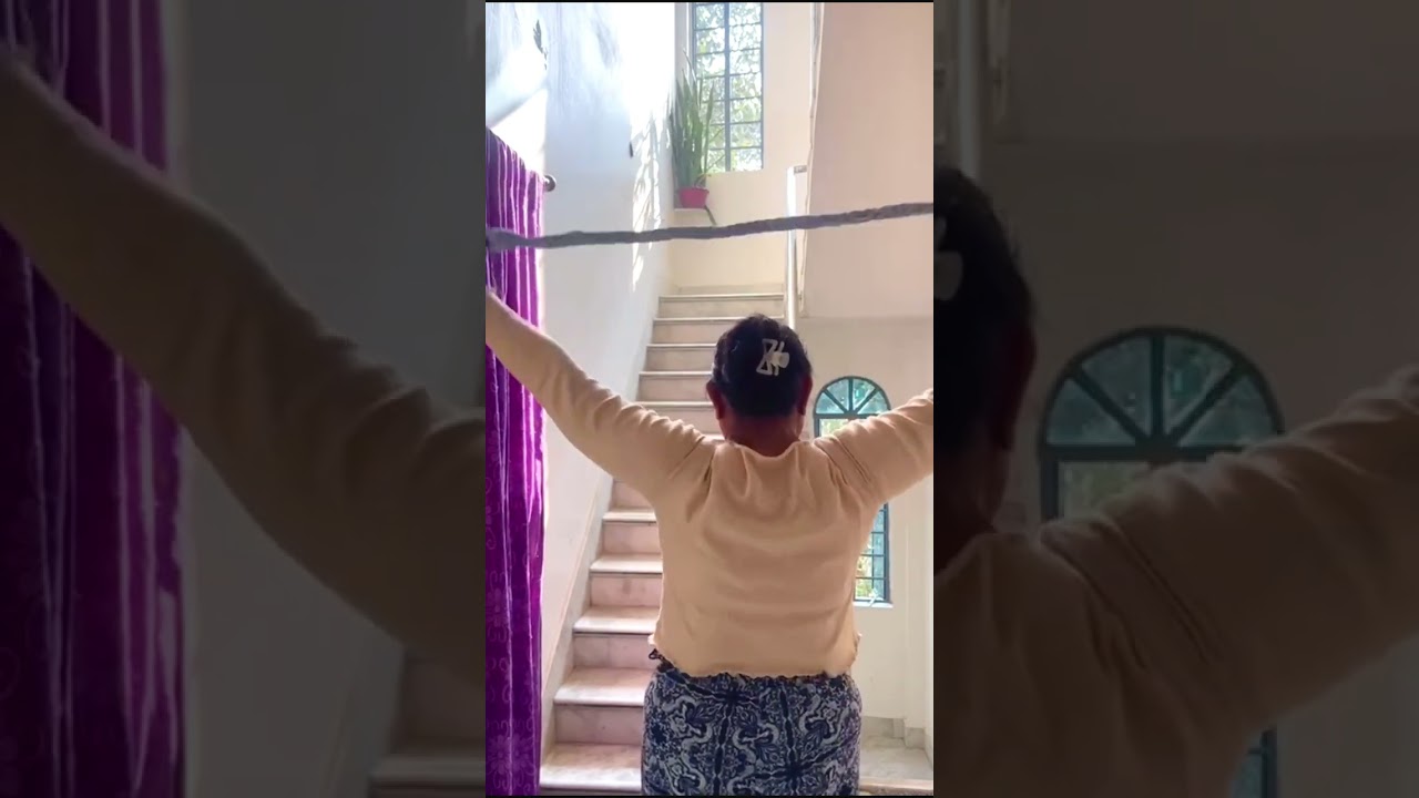 15 min - 5 towel workout for toned arms | Uplifted Chest | Sculpted Jawline | For Homemakers #women 