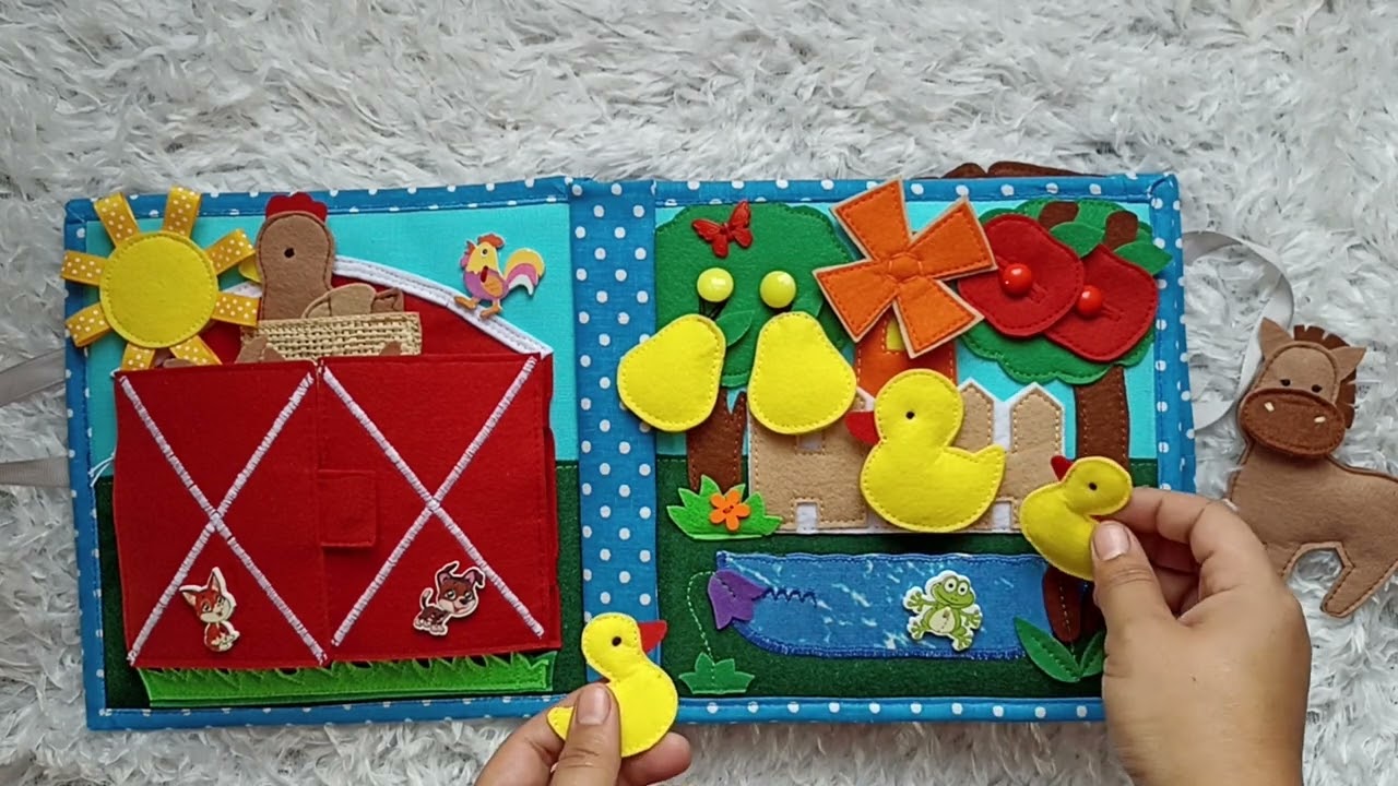 развивающая книжка ферма