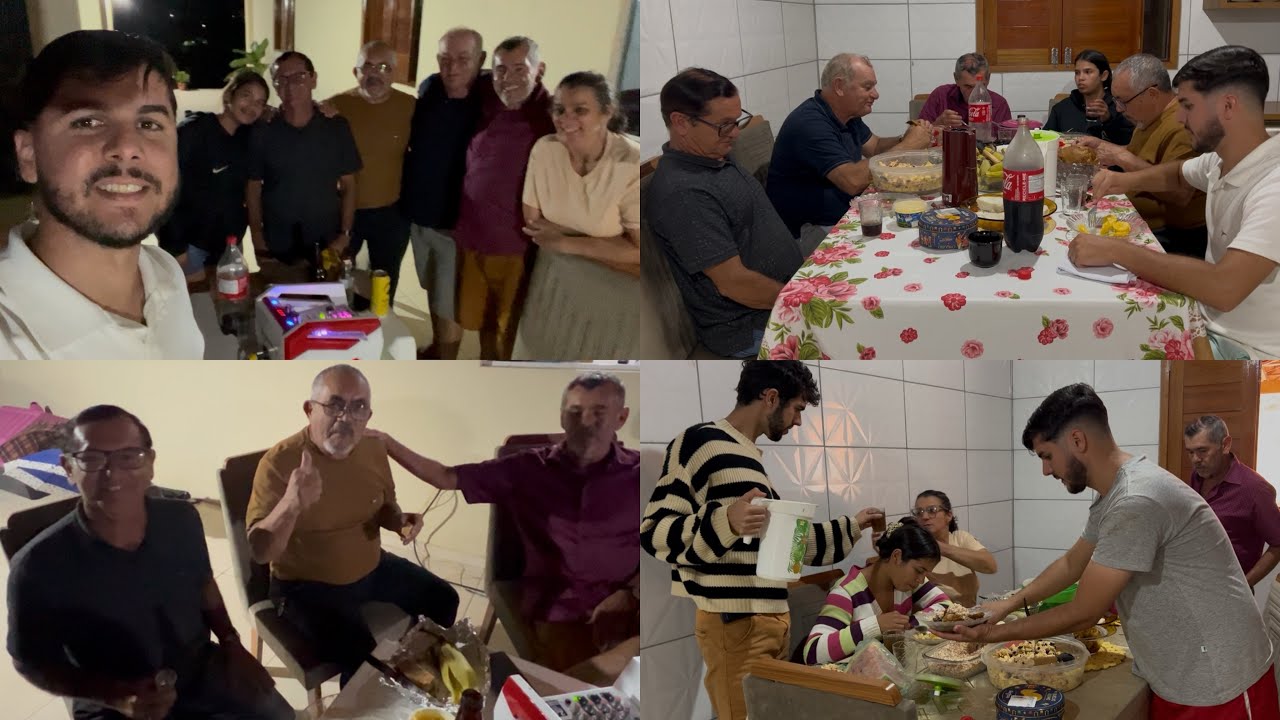 COMEMORANDO O DIA DE SÃO PEDRO EM FAMÍLIA | MUITA ANIMAÇÃO | SÓ ALEGRIA !!!👏🤩