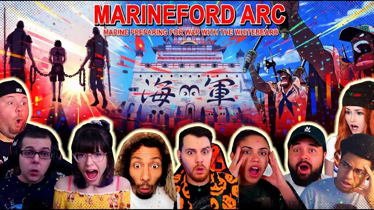 Episode 459 Part 1 | The World Watches Ace's Execution! | One Piece Reaction Mashup 1080p