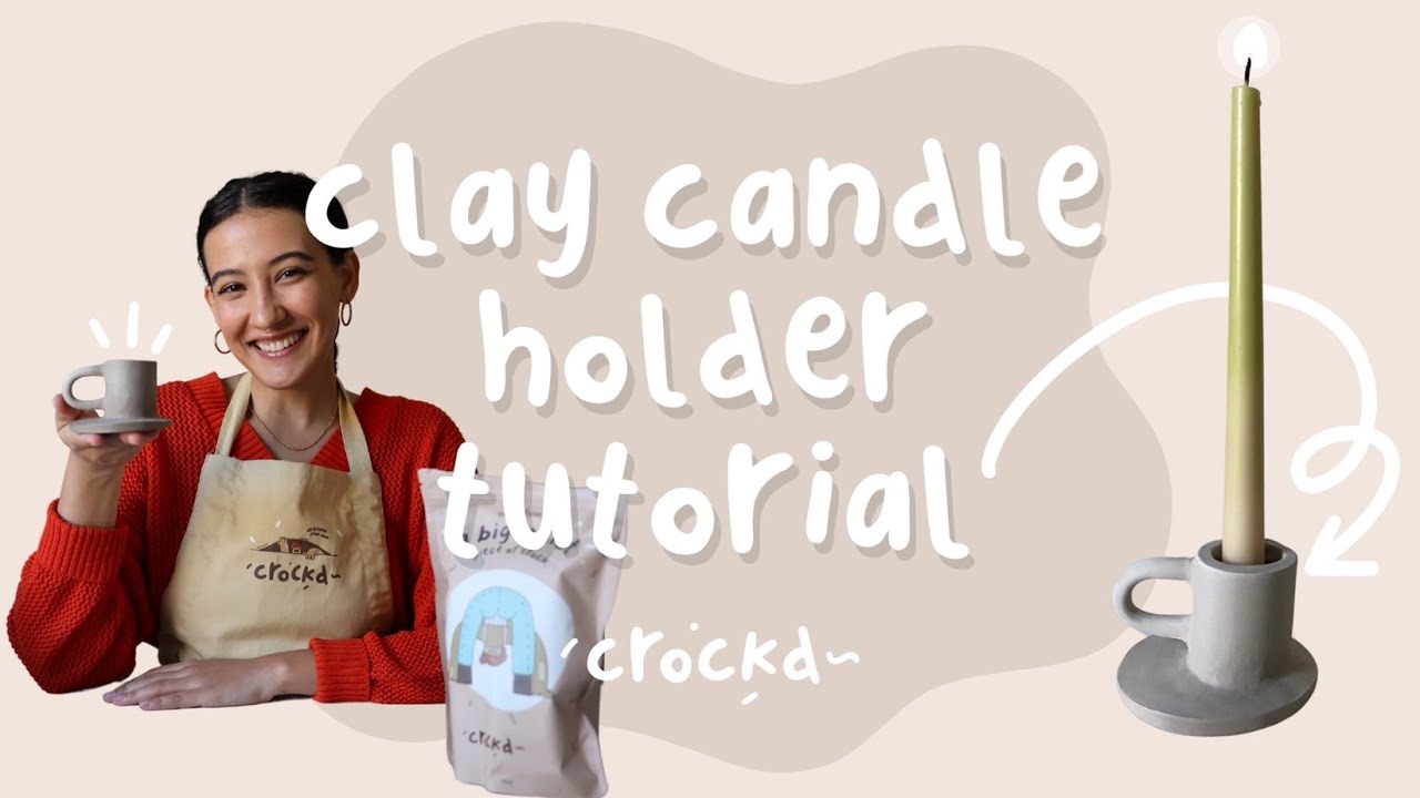 Clay Tutorial | Learn How to Make a Candle Holder in 5 Minutes!
