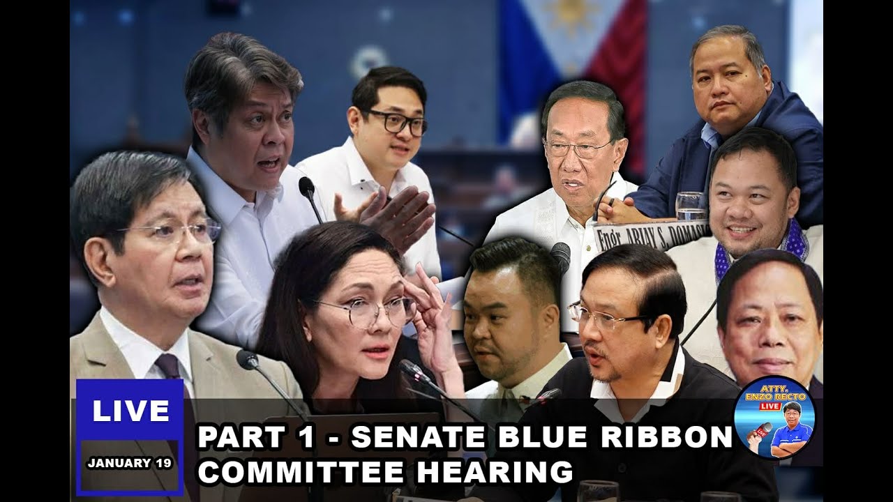 PART 1 - SENATE BLUE RIBBON COMMITTEE HEARING January 19, 2026