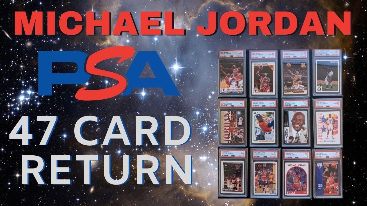 PSA ORDER REVEAL 📬  Michael Jordan Quarterly Special! 🏀 Unboxing 47 MJ cards -- GEM MINT 10's!! 🏆