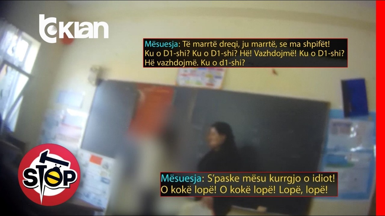 Stop - “Kafshë, shtazë, që veç hani e dh*ni”, videoja e mesueses dhunuese - 25 Shkurt 2026