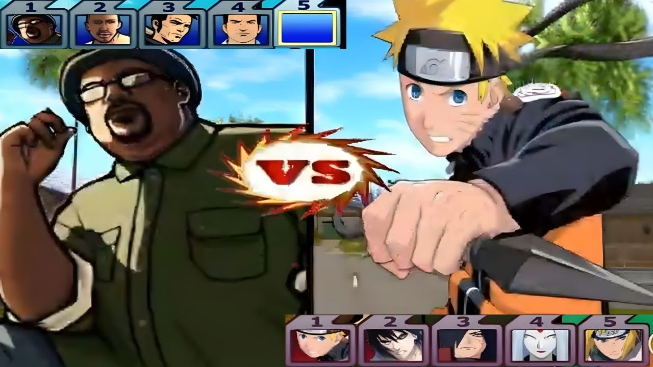 GTA VS NARUTO 😱 | EL CROSSOVER MÁS INSÓLITO Y ÉPICO