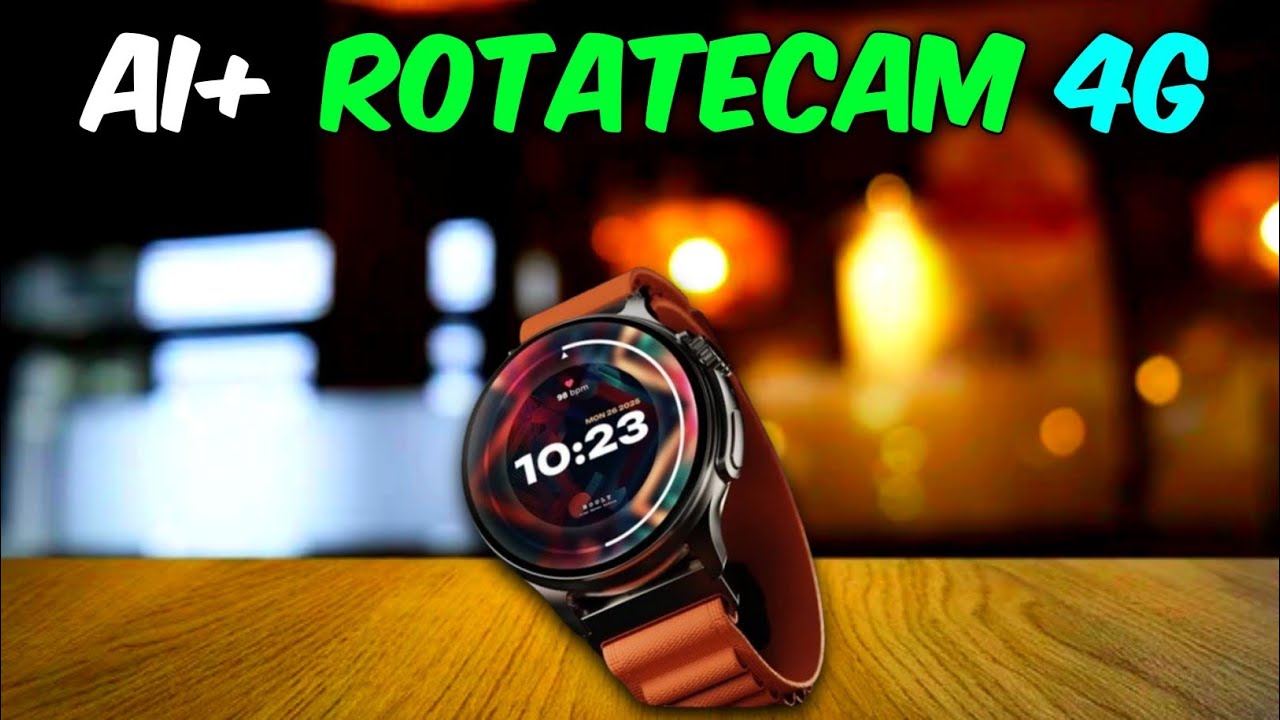 Ai+ RotateCam 4G Review: 4G Smartwatch with Rotating 2MP Camera, 1.75