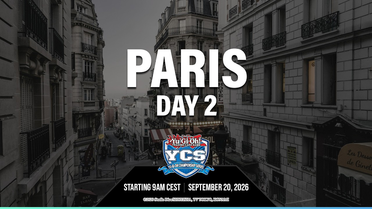 Livestream | Yu-Gi-Oh! Championship Series Paris 2026 &ndash; Day 2