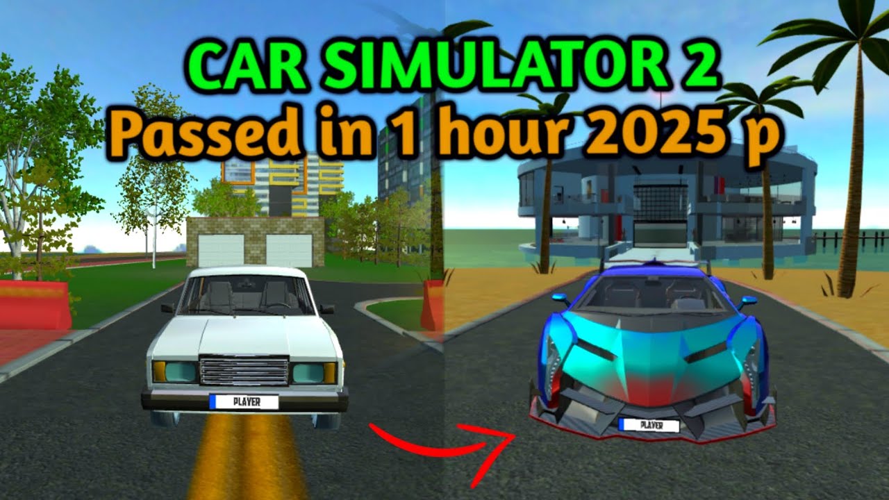 To complete 1 hour Car simulator 2 (2025)!