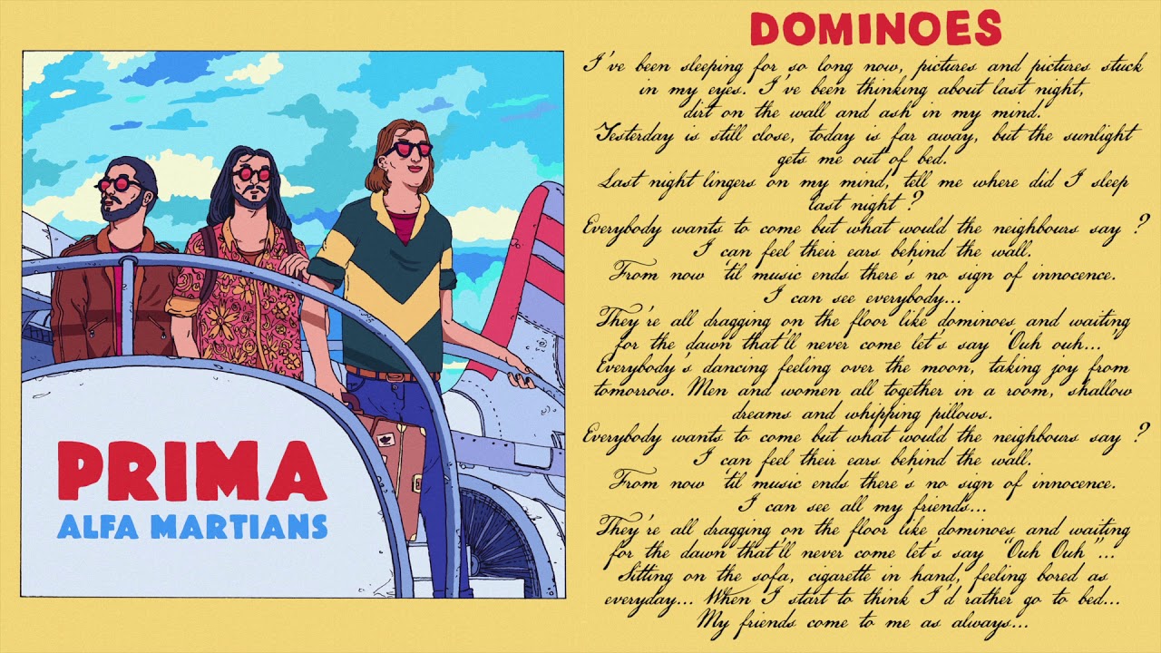 Alfa Martians - Dominoes (Official Audio)