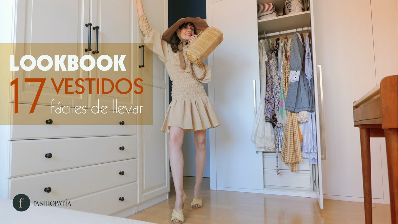 Mis 17 VESTIDOS favoritos para llevar los OUTFITS más CÓMODOS y FÁCILES | LOOKBOOK