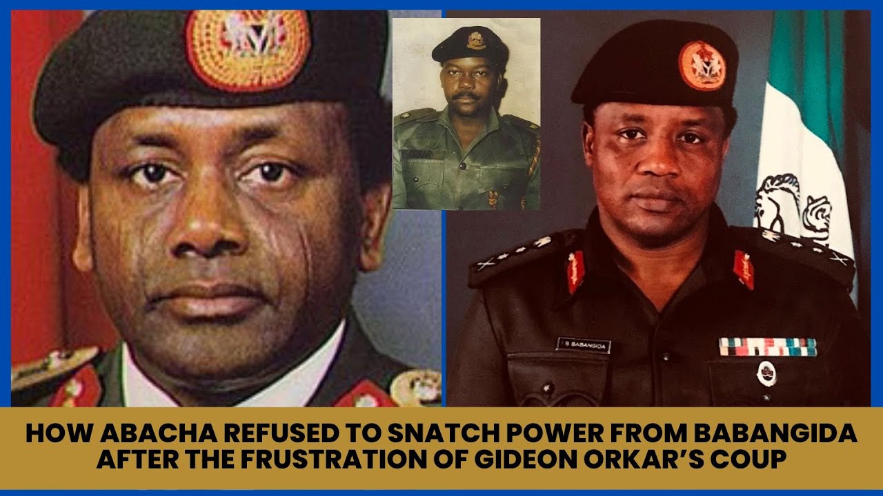 How Abacha Refused to Seize Power from Babangida Despite Having a Clear Opportunity
