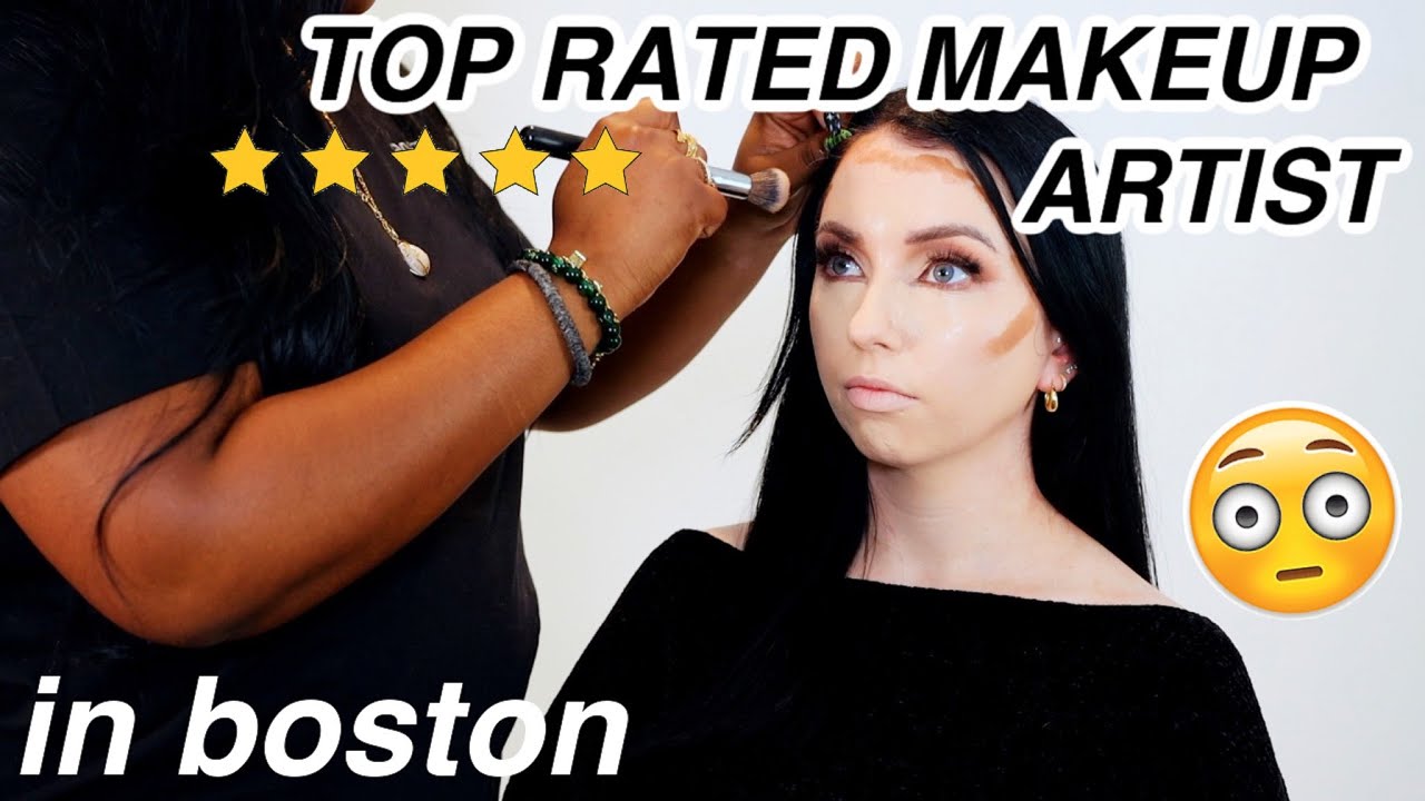 a TOP RATED BOSTON makeup artist did my makeup...AND I WAS SHOCKED.