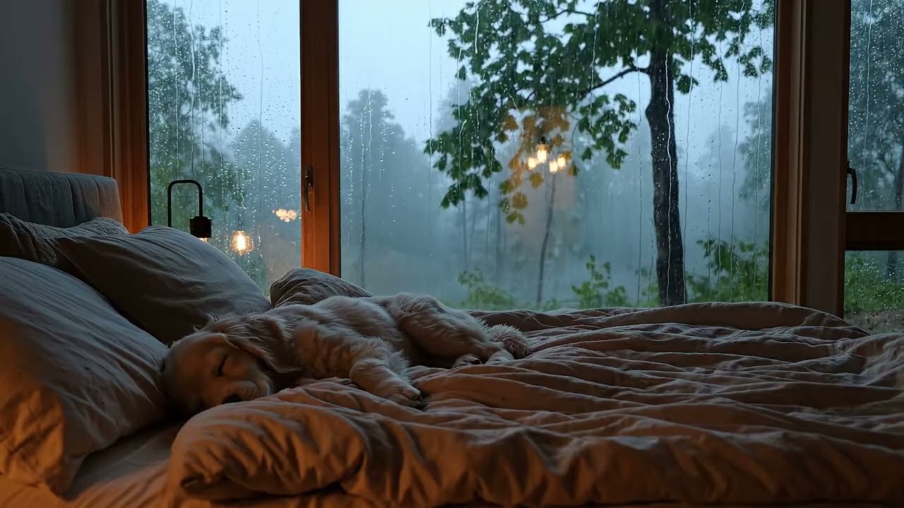 Sleep Instantly Tonight 🌙 | Calm Rain Sounds