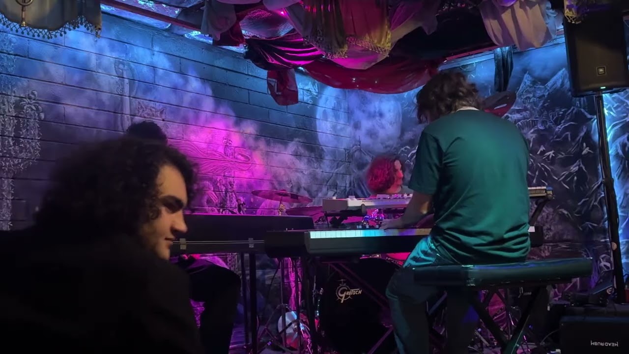 Yari and Ryan feat Benjamin play their Instruments @ The Darkside 2/18/26