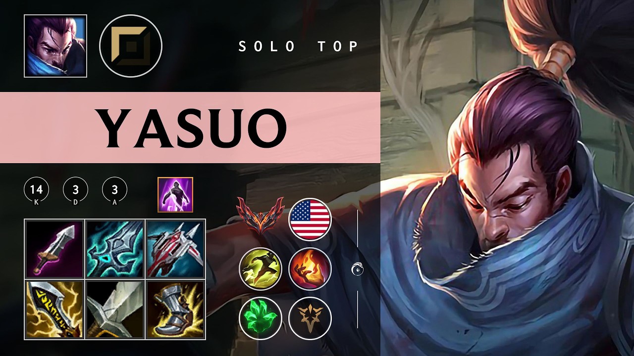Yasuo Top vs Sion - NA Grandmaster Patch 26.05