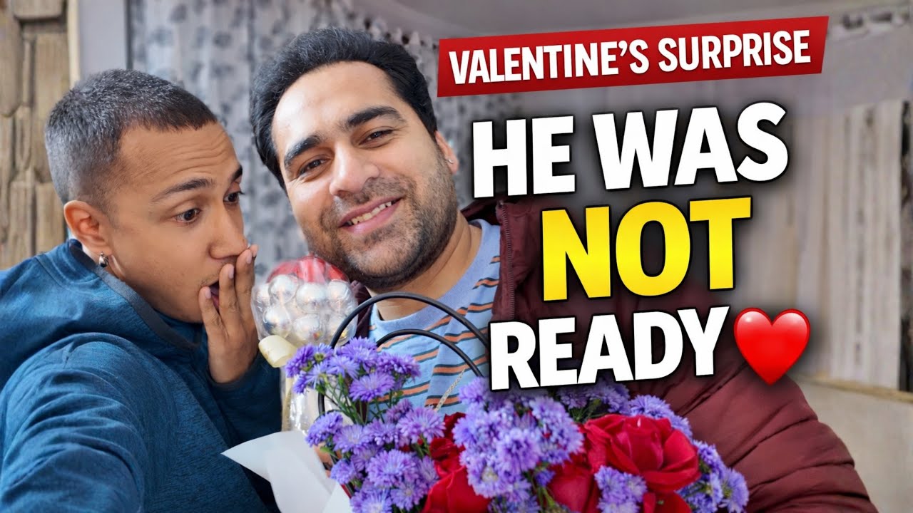 My Boyfriend Went for a Shoot… I Turned It Into a Valentine Surprise 🫶🏽🔥 | Gay Couple Vlogs #queer