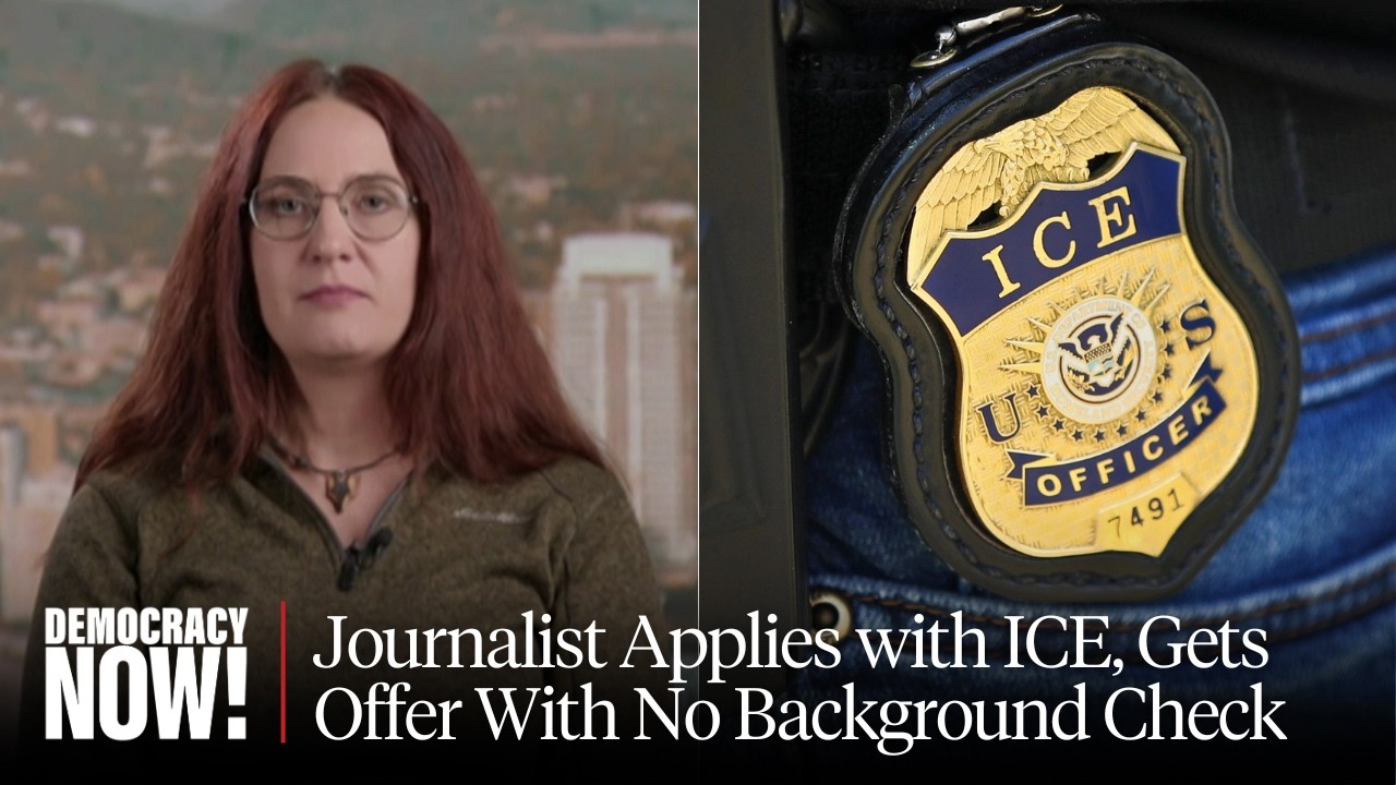 Journalist Tests ICE Recruitment; Surprised to Find Herself Hired with No Background Check