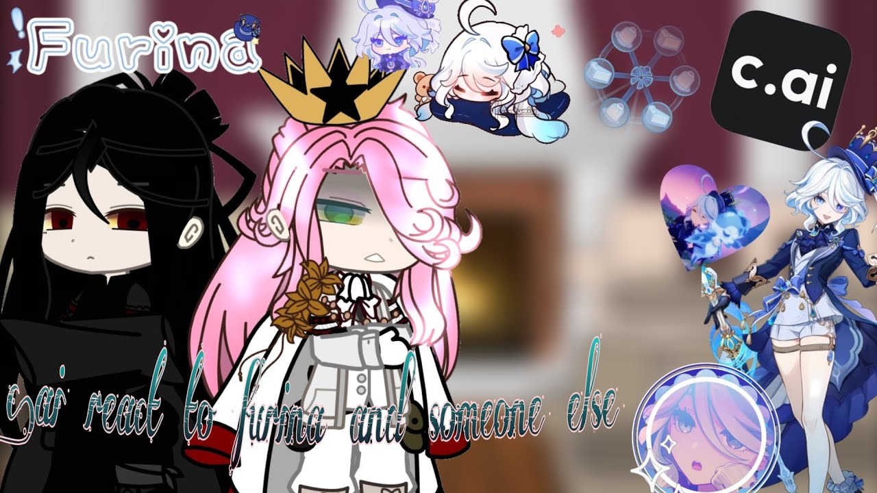 C.ai react to furina and someone else