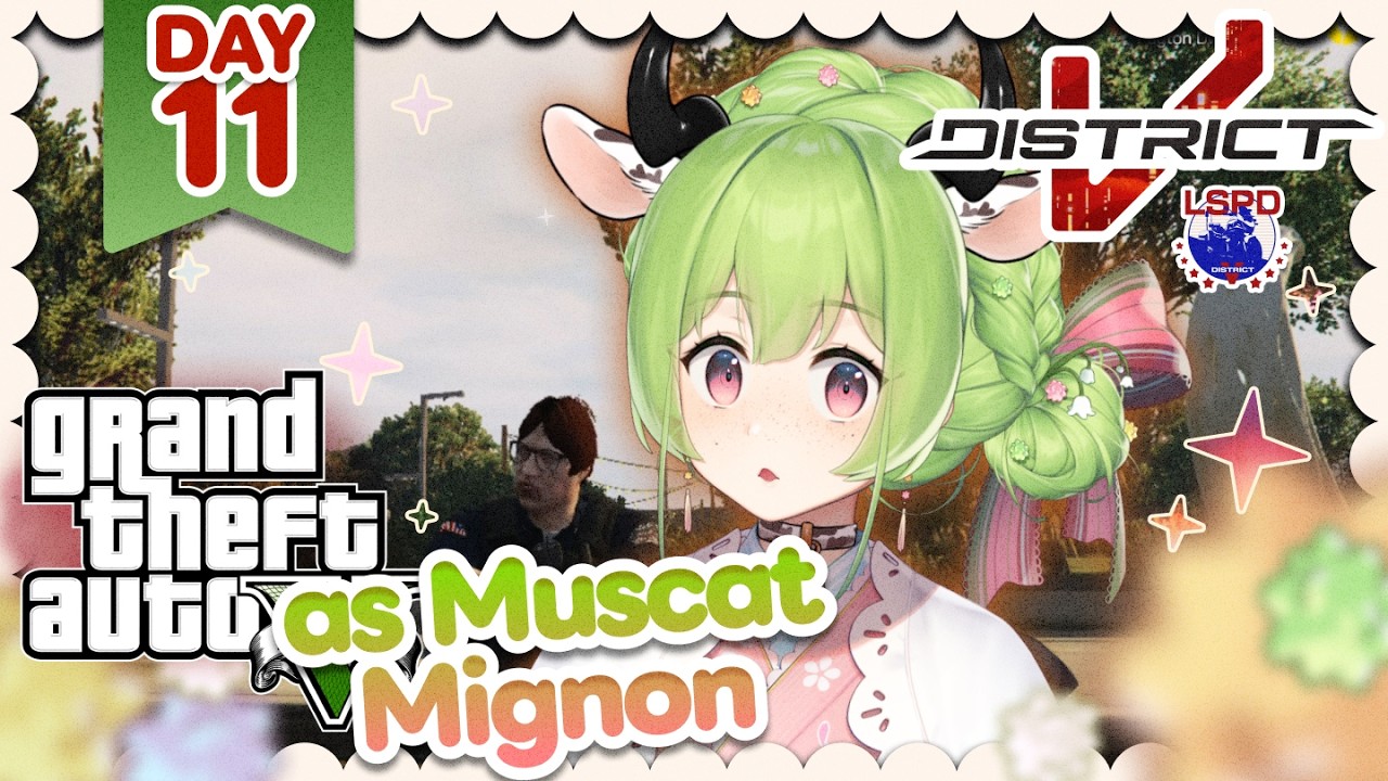 【Donothon Day 45 - GTAV Day 11】#DistrictV Late night Officer Muscat! Late night patrolling 🌷 #891