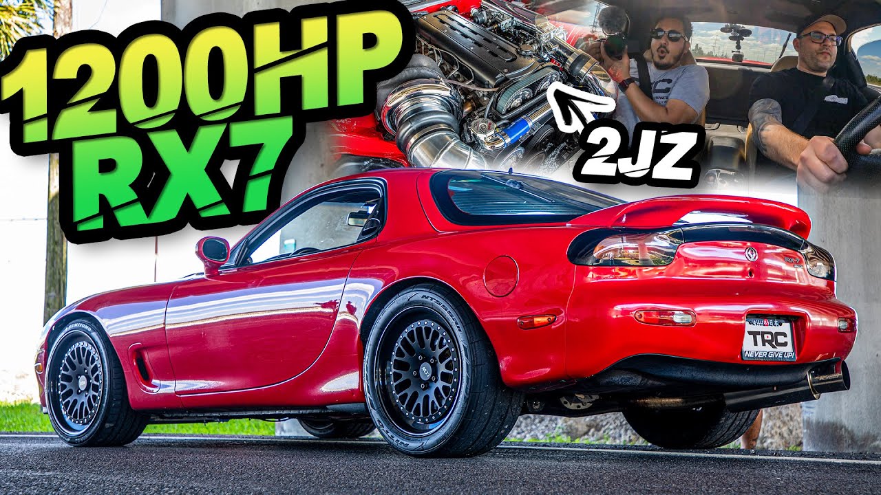 1200HP 2JZ FD RX7 | The Best 2JZ Swap Platform?! (He 