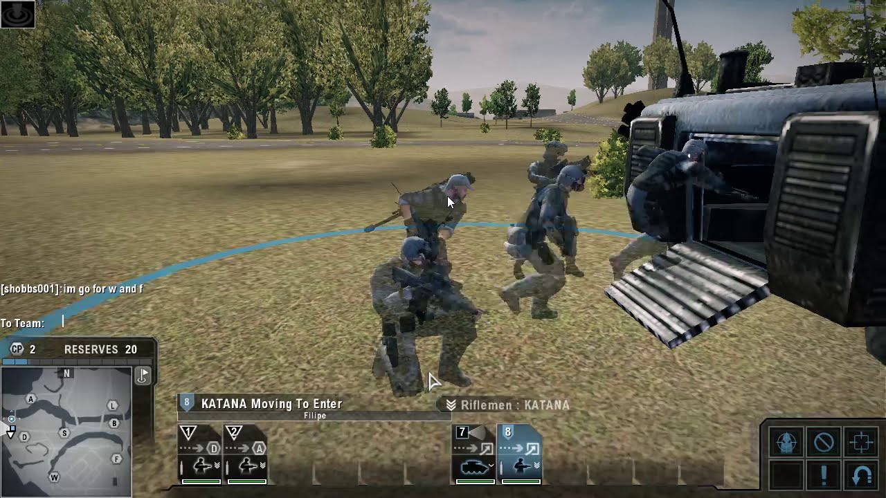 Tom Clancy's Endwar  2v2 multiplayer match