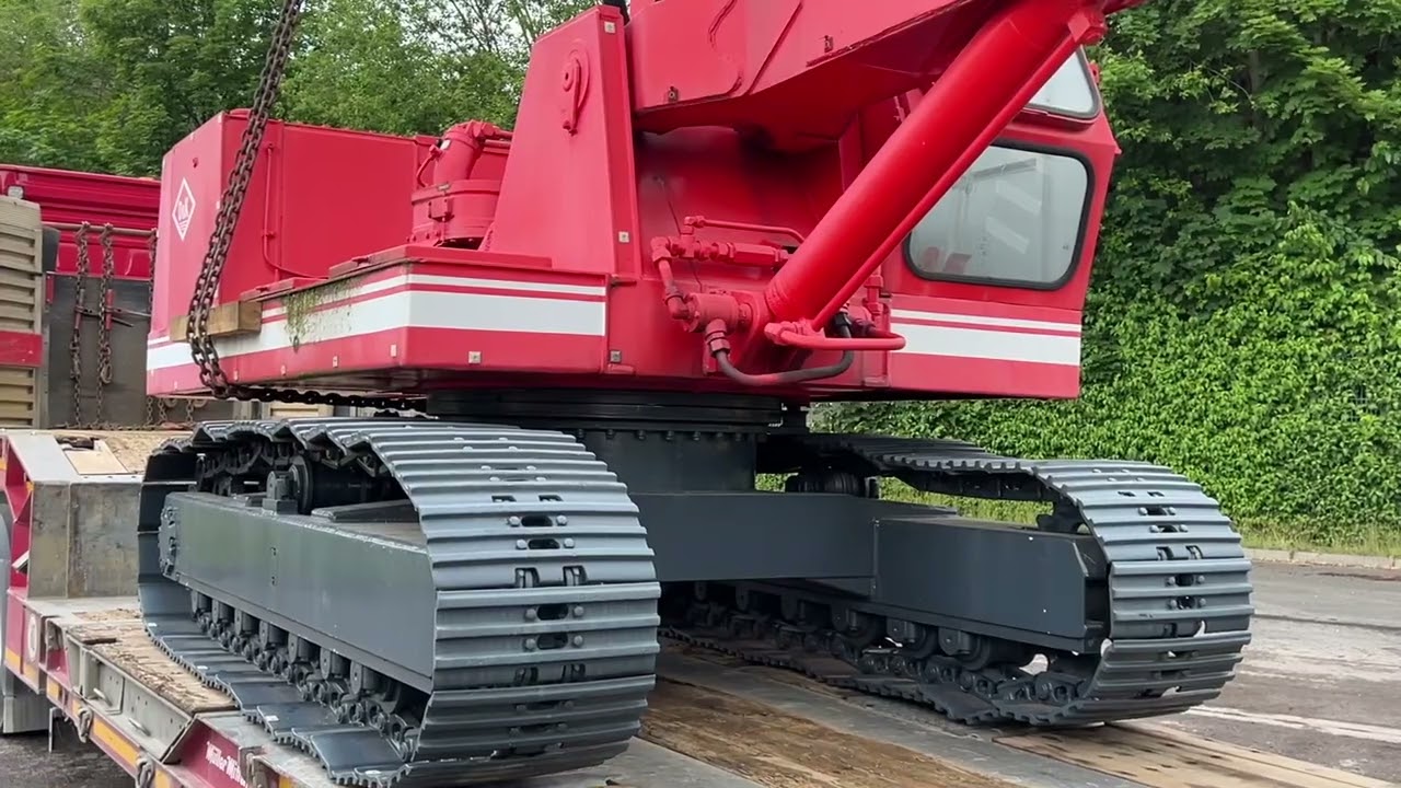 Ein Baggerdenkmal für Do. (Der Transport des RH 5 in Dortmund!)