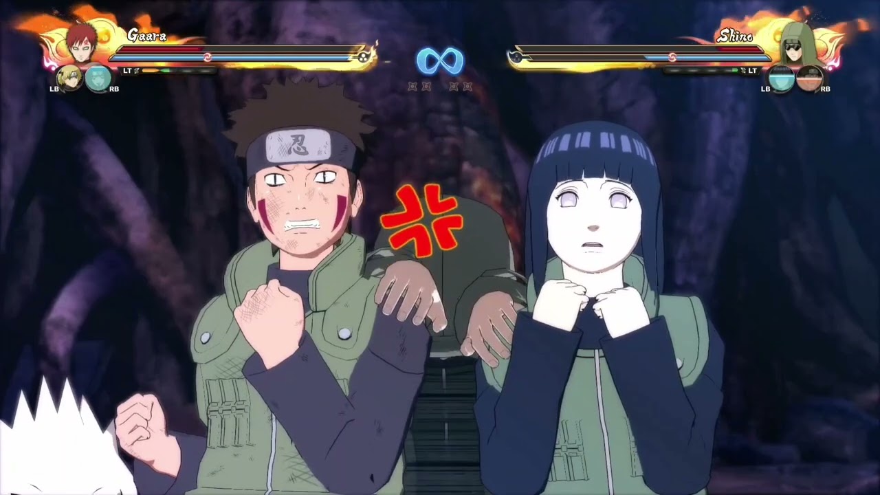 Naruto Ultimate Ninja Storm | Gaara vs Kiba Very Hard