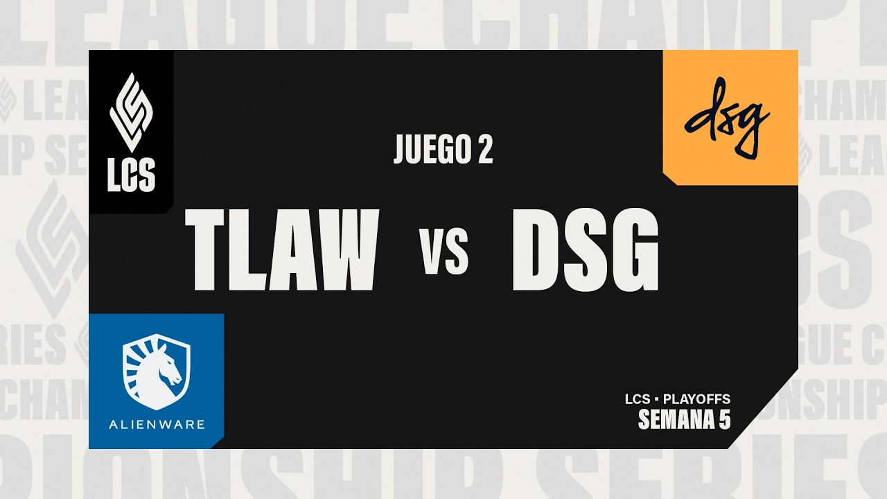 TLAW vs DSG | LCS 2026 | PLAY-OFFS | D9 | Partida 2
