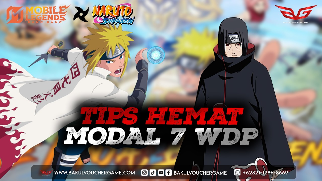 Tips Hemat Event MLBB x NARUTO! Cuma Pakai 7 WDP! Murah Meriah Nih!