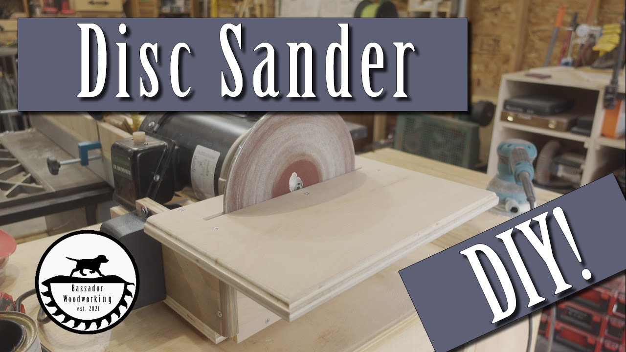 I Built a Homemade Disc Sander!