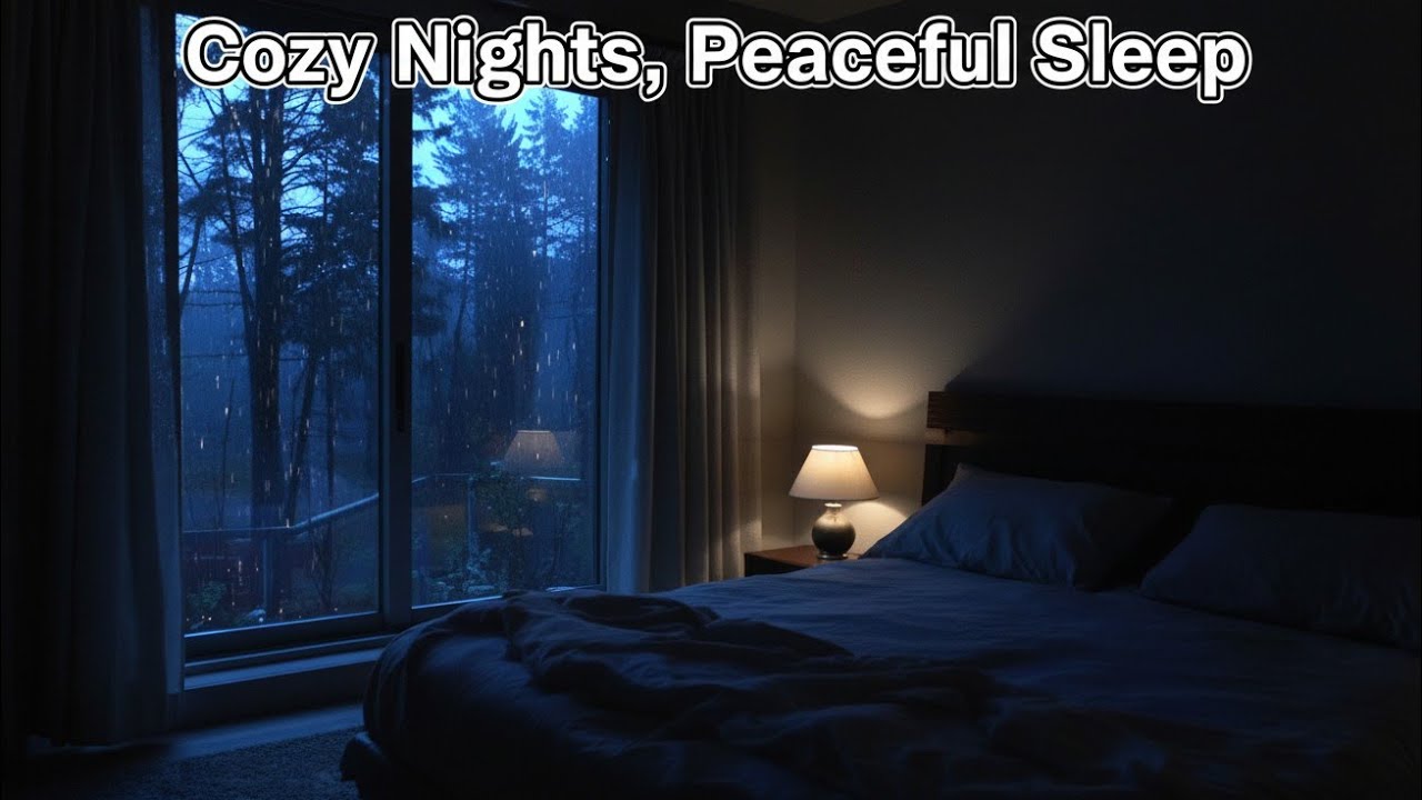 Gentle Piano and Rain Sounds to Calm Anxiety, Relax the Mind & Sleep Better