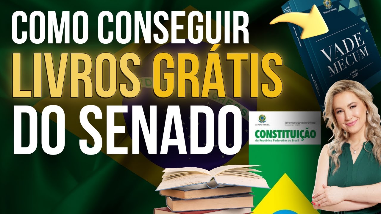 Livros de Direito DE GRAÇA - Como receber Vade Mecum, Códigos, Leis e Constituição GRATUITAMENTE