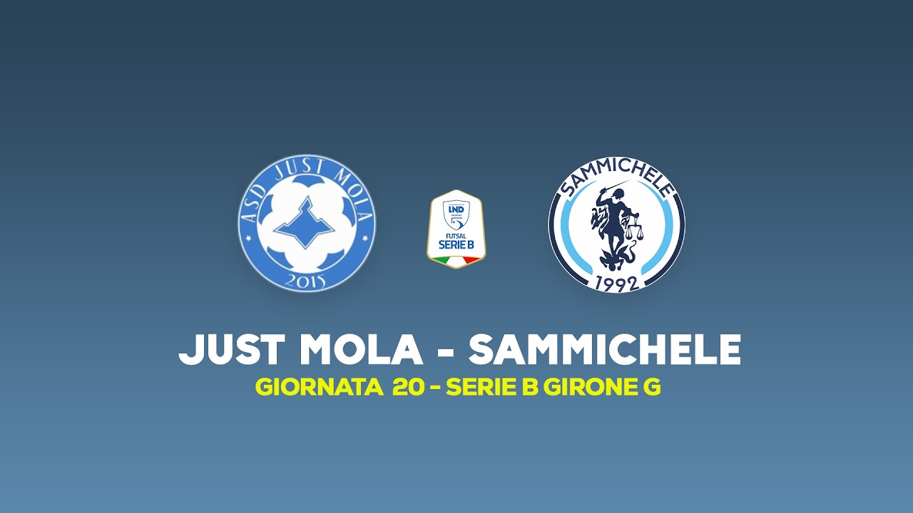 Just Mola-Sammichele | Serie B | 20ª giornata