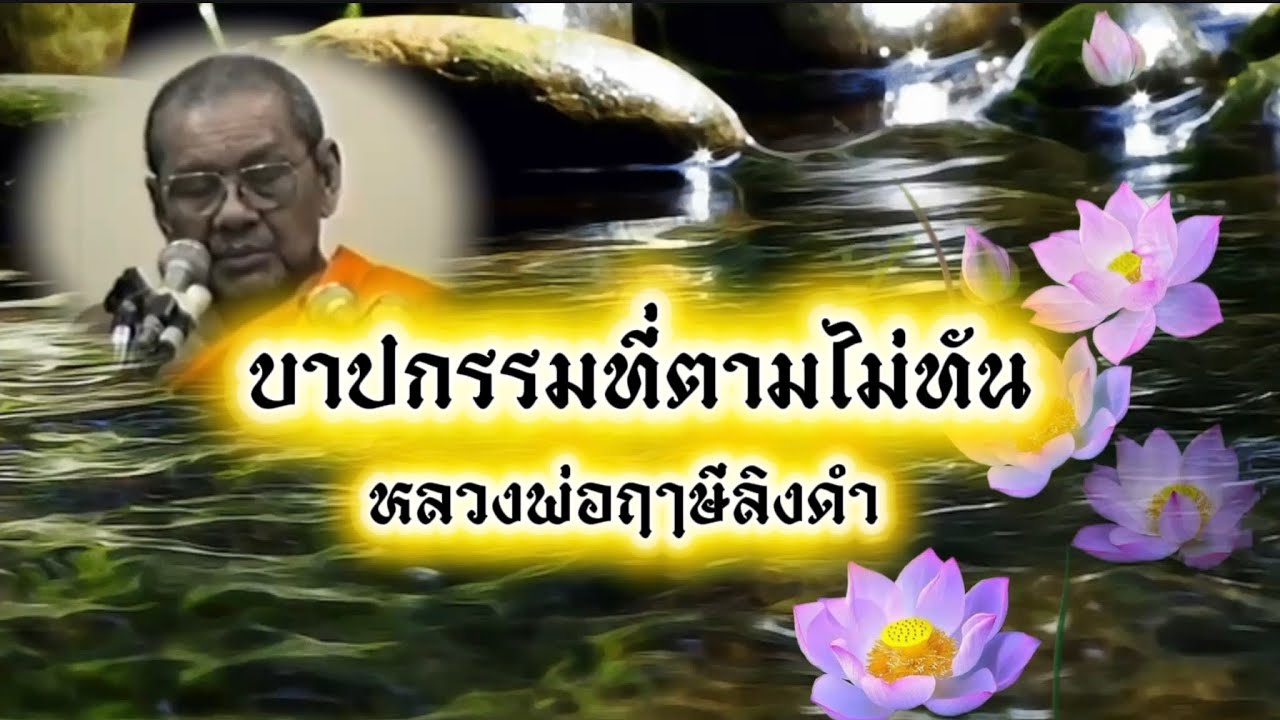 บาปกรรมที่ตามไม่ทัน หลวงพ่อฤาษีลิงดำ ￼