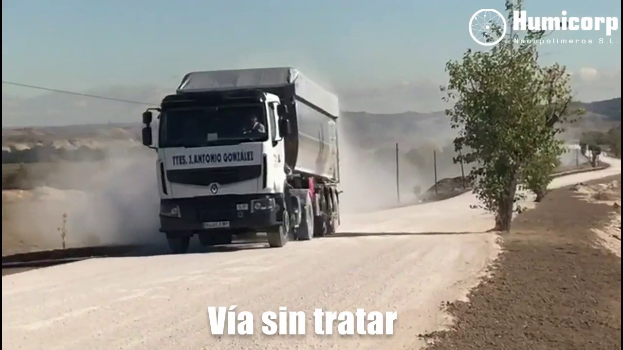 Control de polvo en v&iacute;as sin pavimentar Corpi Dust Plus&reg;
