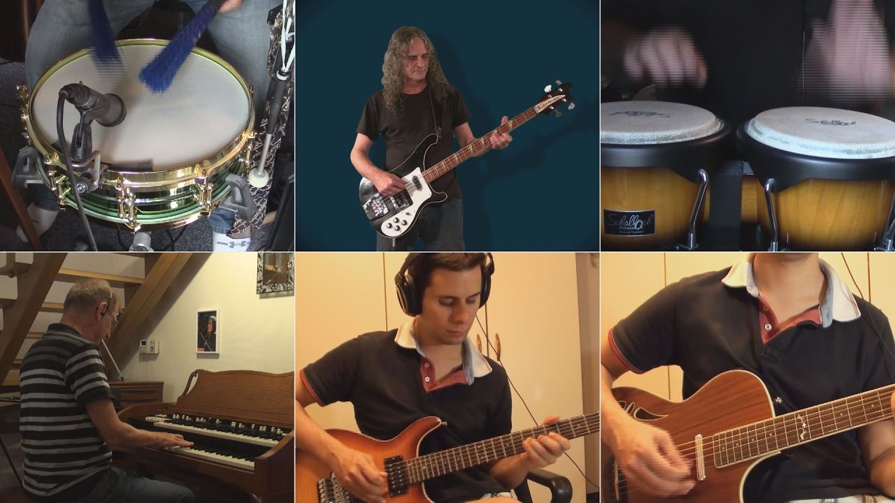 Santana: Samba Pa Ti - cover by an international collaboration