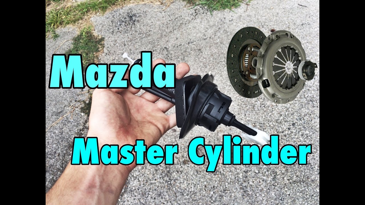 Замена главного цилиндра сцепления Mazda