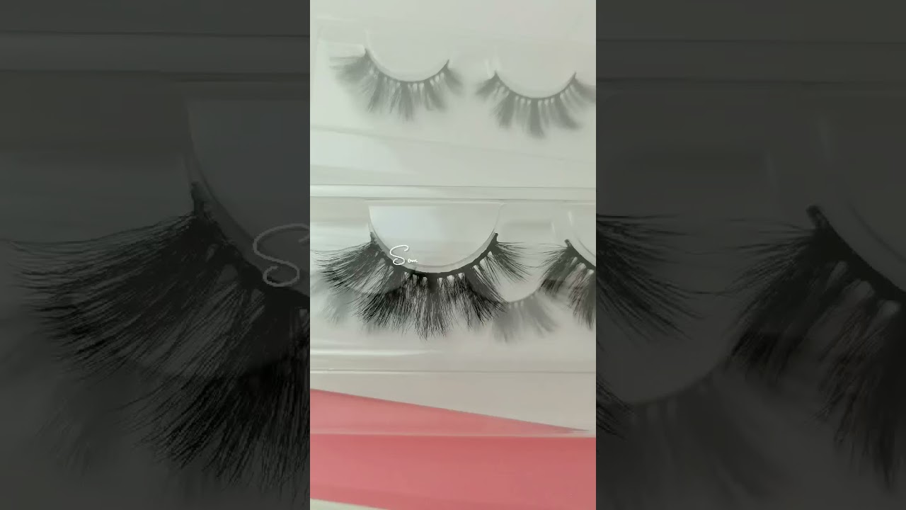 New Thin Band Vegan Faux Mink Lashes Wholesale Custom Vegan Eyelashes Start Lash Business #lashes